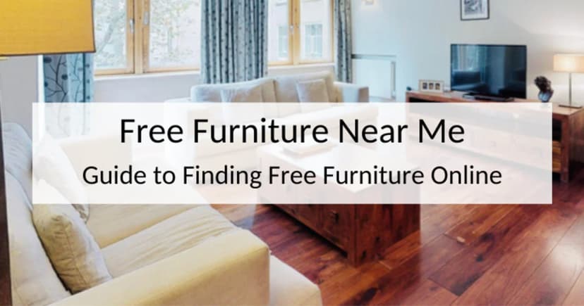 Free furniture near me