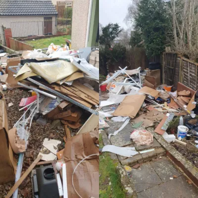 Renovation builders waste, £180