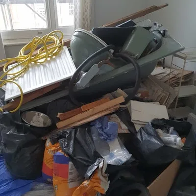 junk from a bathroom rip out, £150