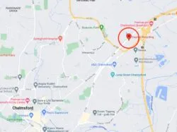 Map view of Chelmsford Recycling Centre