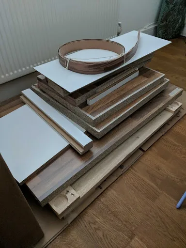 kitchen cabinets diy waste disposal London £40