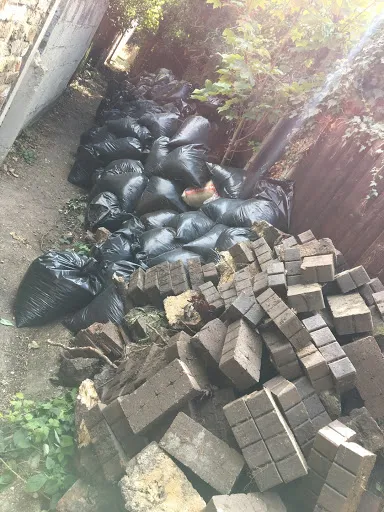 heavy soil and bricks diy waste for removal £500