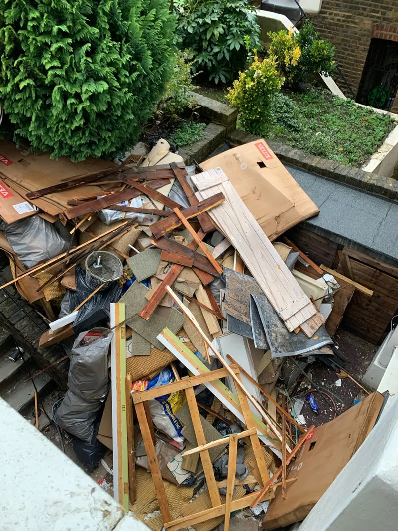 heavy wood waste and refurbishment collection few of £280