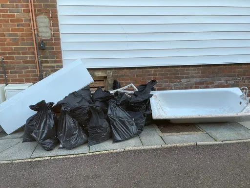 bathroom and tiles renovation waste £140