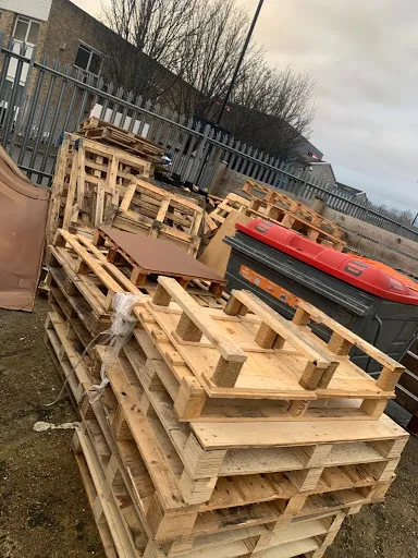 pallets removed for low cost £150