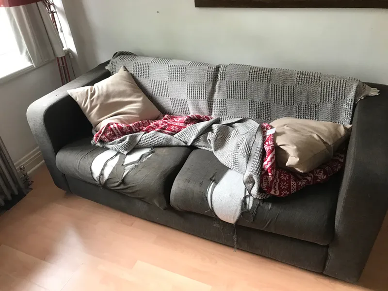 2 seater cheap couch disposal for £45