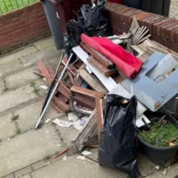 builders rubbish as an example of how to dispose of rubbish in liverpool