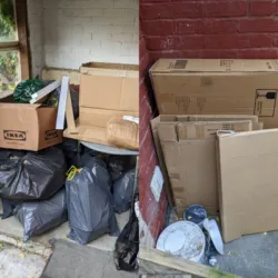 £80 household waste clearance as an example of how to dispose of rubbish in reading