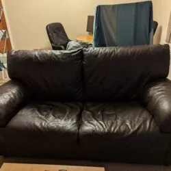 small sofa removed for £55 as an example of how to dispose of rubbish in Sevenoaks