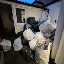 builder's waste removed for £350 as an example of how to dispose of rubbish in Sevenoaks