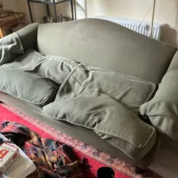 sofa removed for £50 as an example of how to dispose of rubbish in Solihull