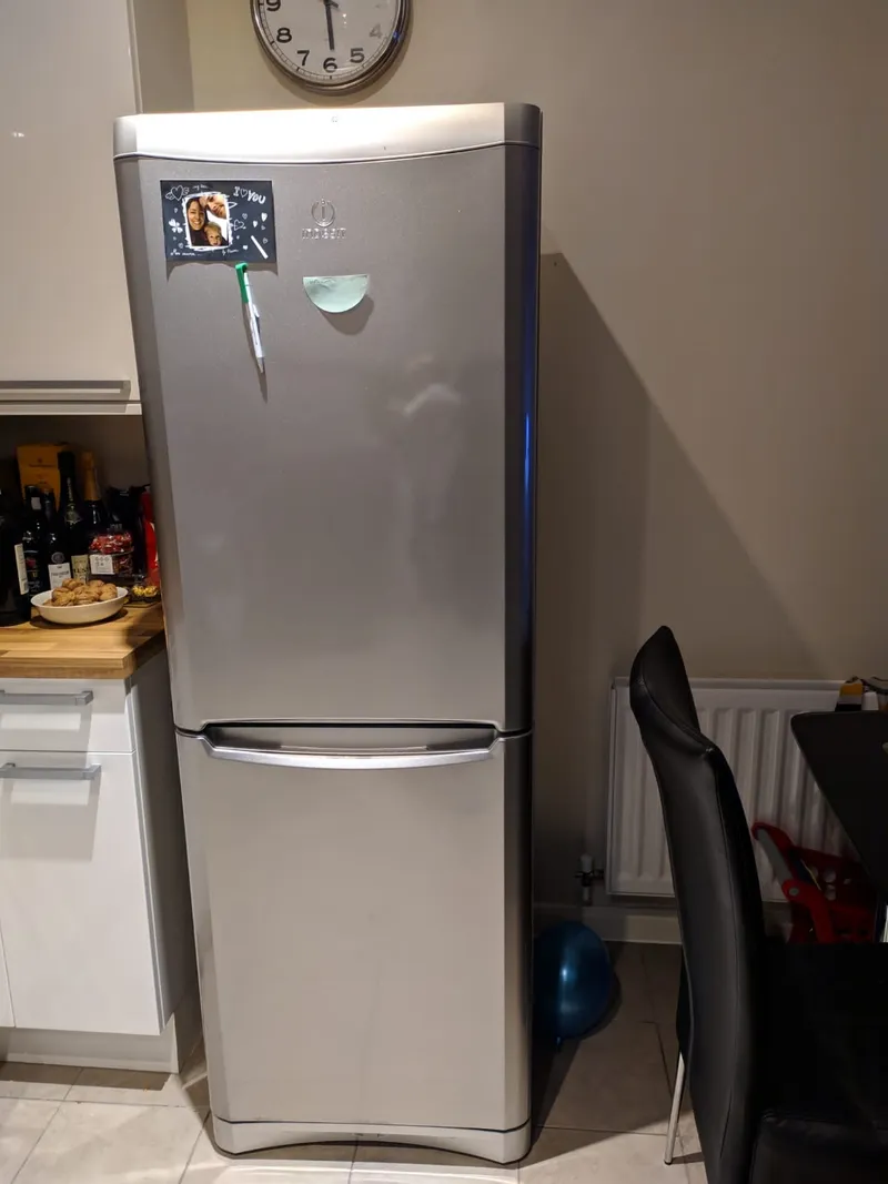 old large fridge being collected for £50