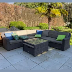 used garden sofa and table for sale