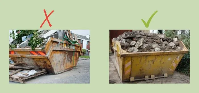 how to load a skip