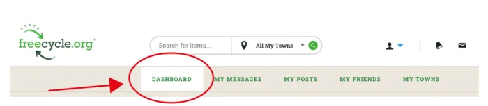 freecycle dashboard